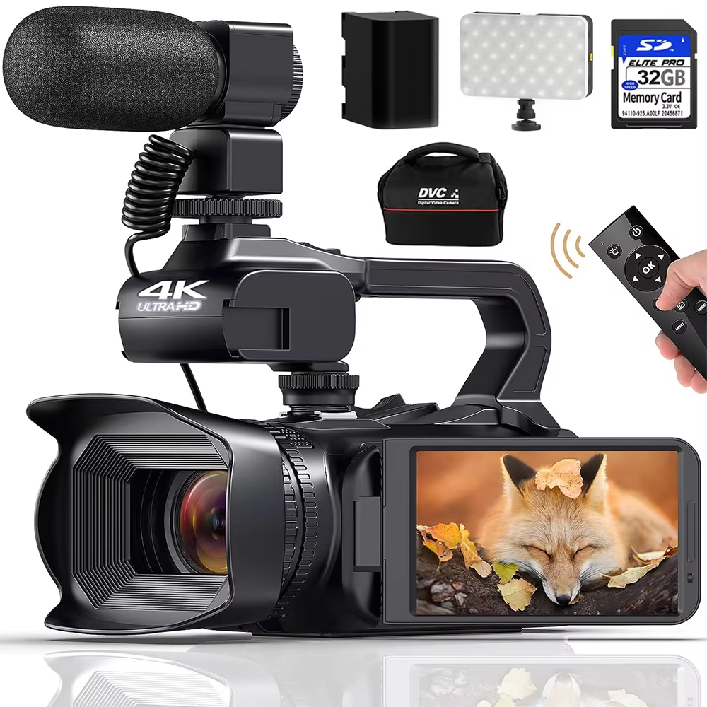 Electronics Home Gadgets - Profesjonalne kamery wideo 4K do fotografii,