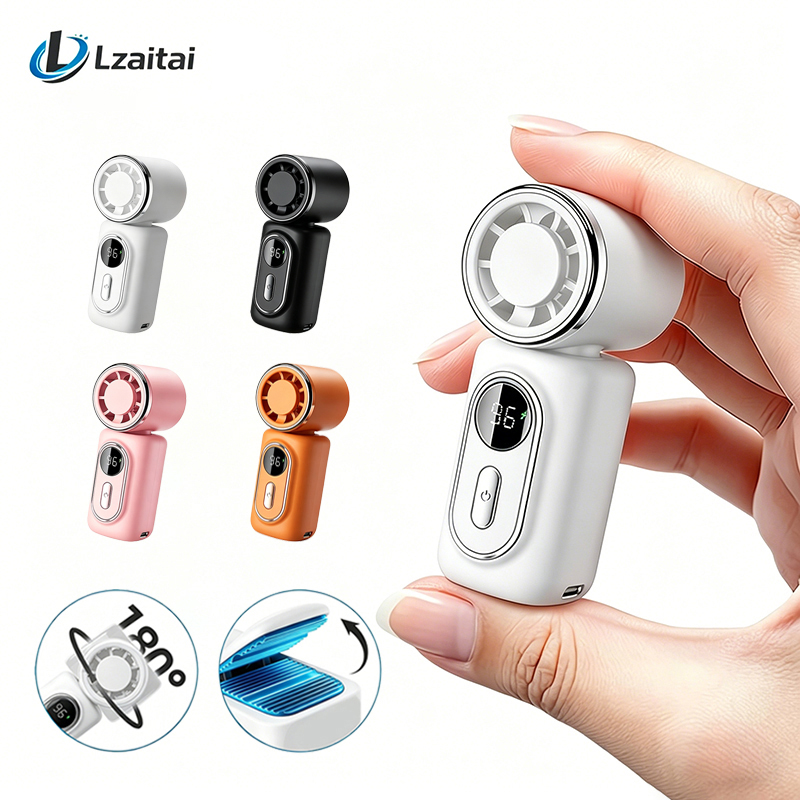 Electronics Home Gadgets - Mini Wentylator Ręczny Mały Przenośny Wentylator