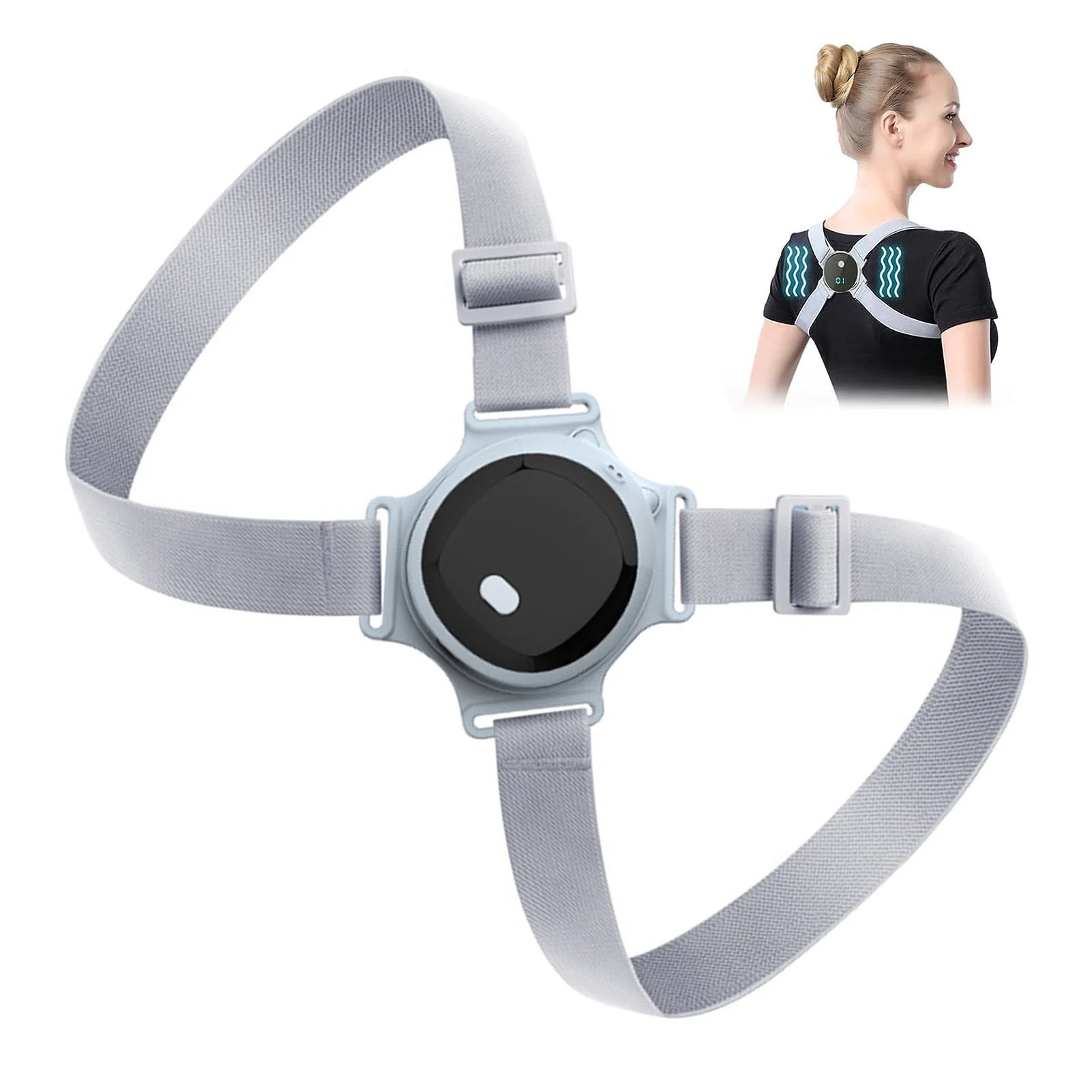 Smart Posture Sensor - Inteligentny Elektryczny Korektor Postawy Pleców Pas