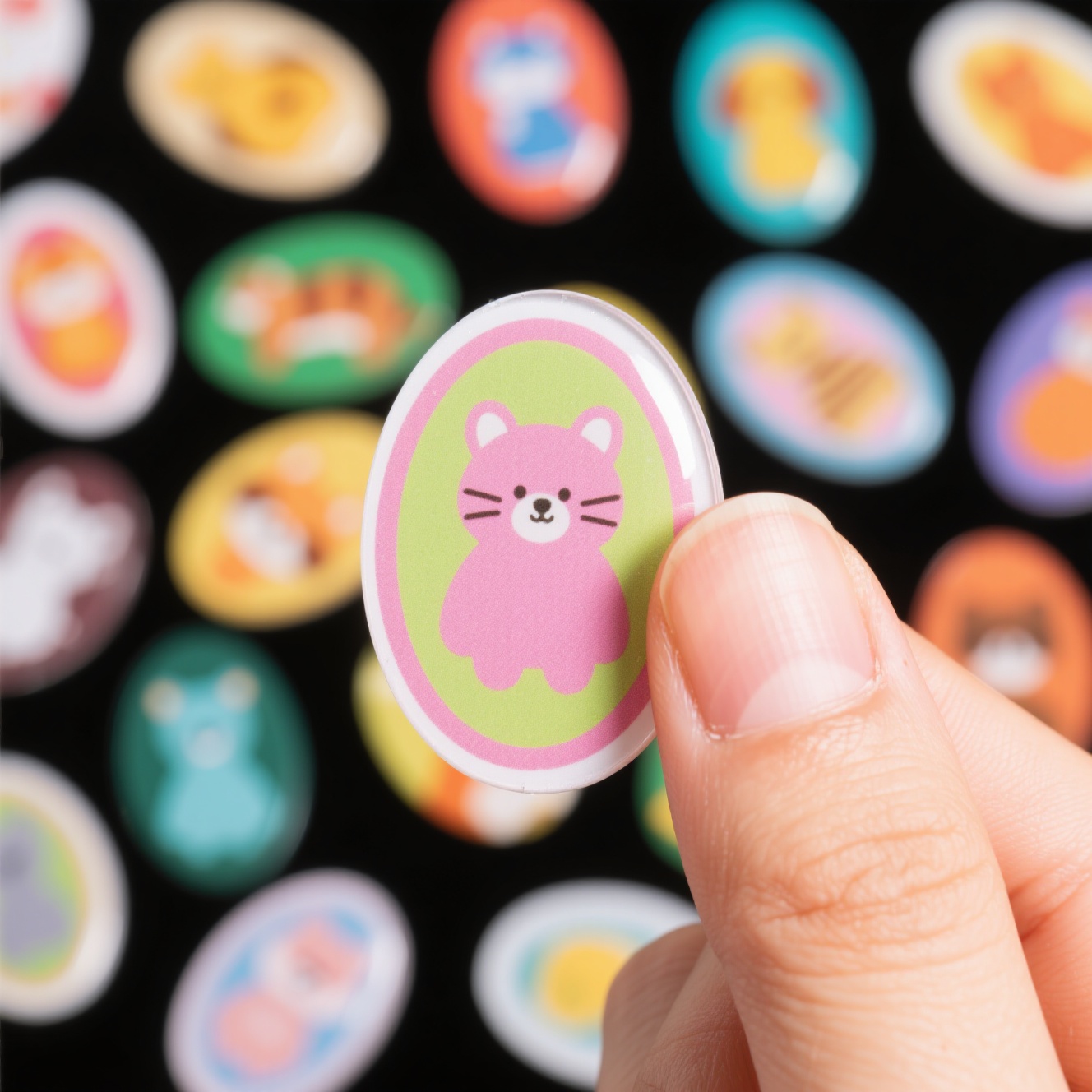 Electronics And Gadgets With S - Hurtowe naklejki epoksydowe w kształcie kopułki