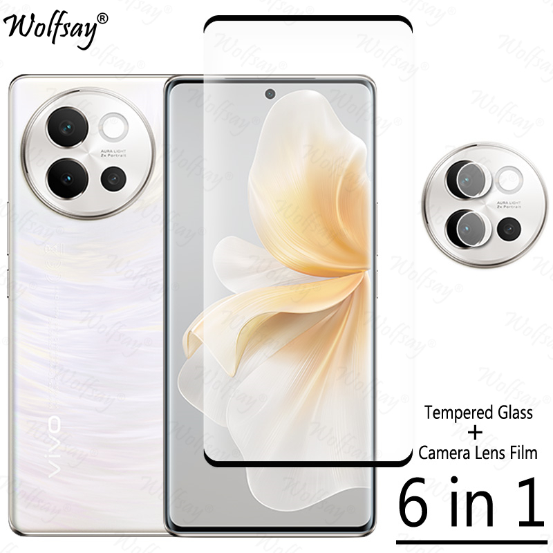 Vivo V40 - Pełna osłona ze szkła hartowanego dla