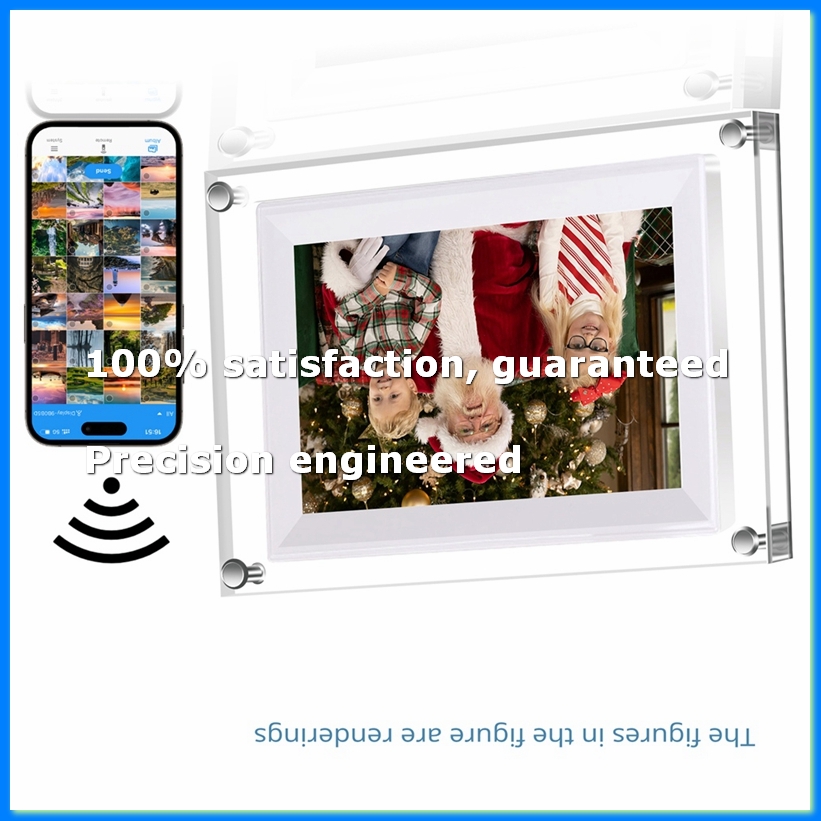 Digital Photo Frame Wifi - Nowa 7-calowa przezroczysta akrylowa cyfrowa ramka