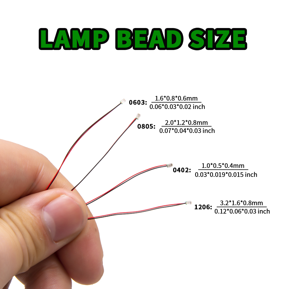 Diy Electronics Gadgets - 10 sztuk/zestaw Mikro LED Lampki Chipowe