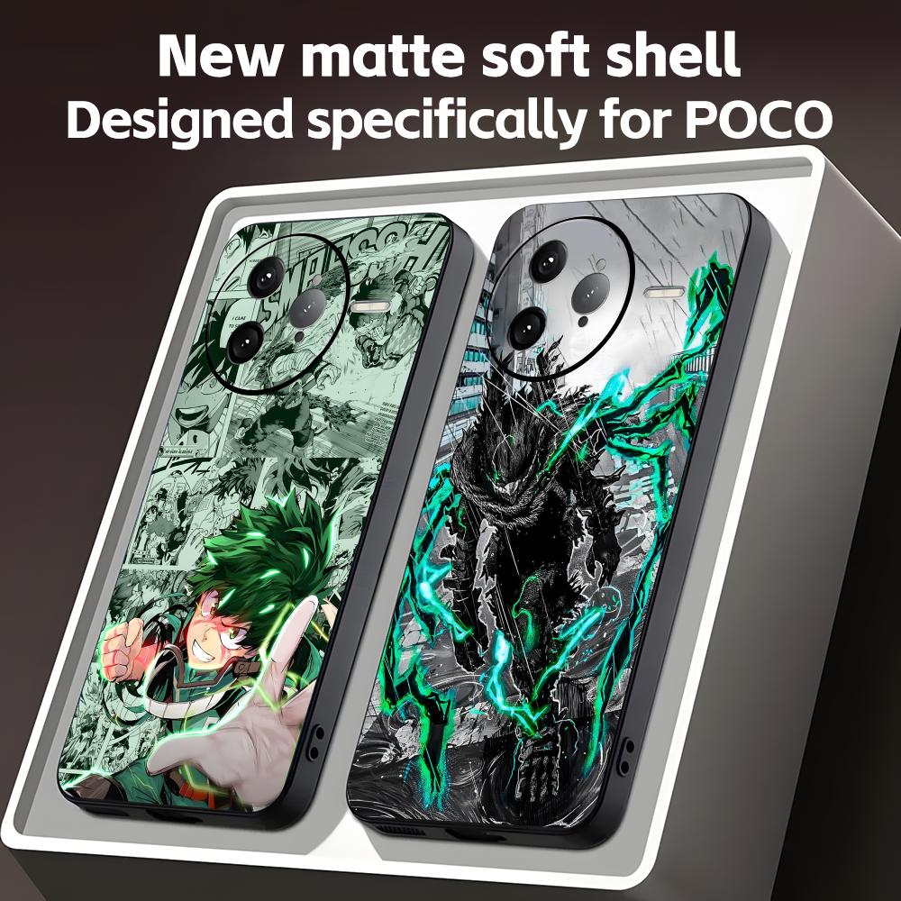 Xiaomi Poco X6 - Etui na telefon Deku My Hero
