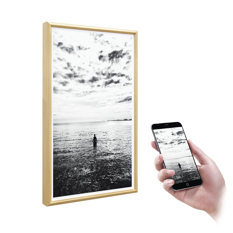32-calowa inteligentna drewnia – Digital Photo Frame Wifi recenzja i cena