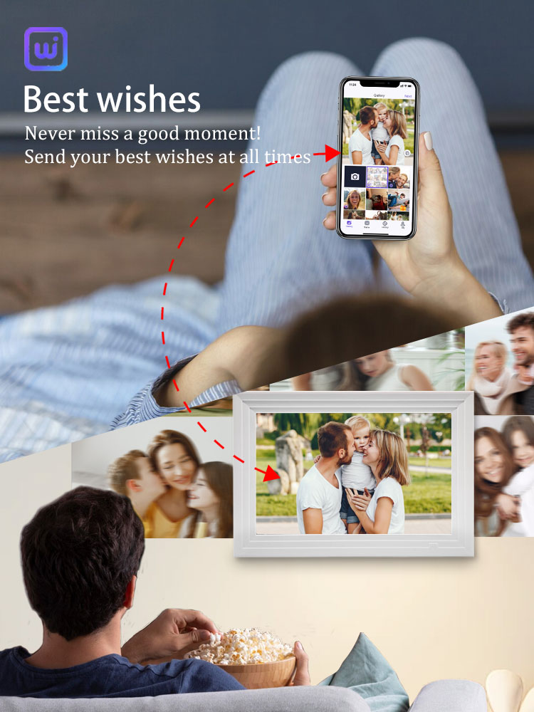 10,1-calowa cyfrowa ramka na z – Digital Photo Frame Wifi recenzja i cena