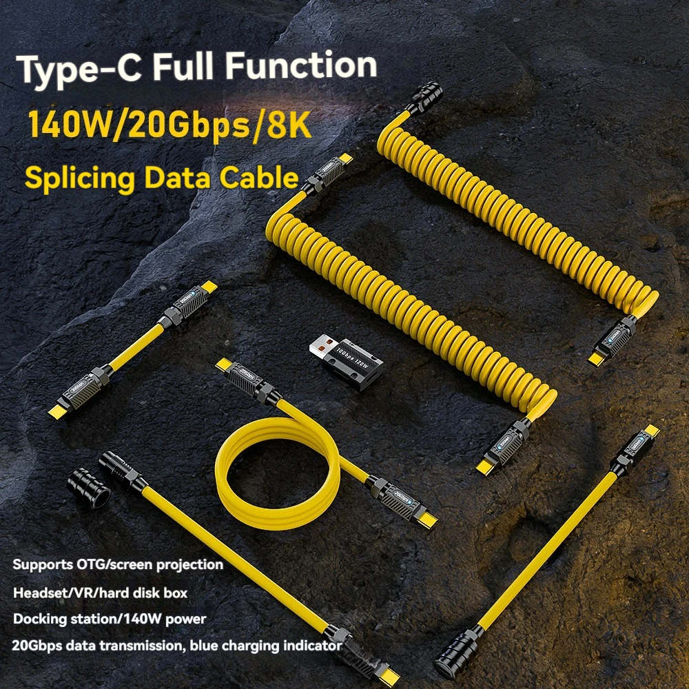 Zestaw kabli USB-C 7w1 dla gee – Diy Electronics Gadgets recenzja i cena