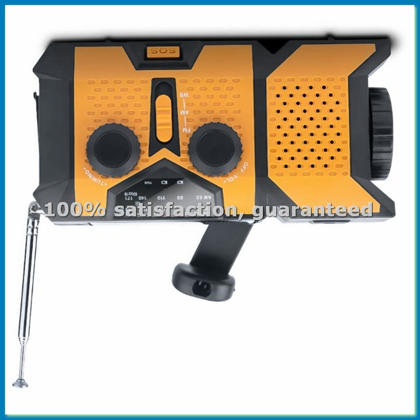 Radio solarno-krankowe z latar – Solar Powered Charger recenzja i cena