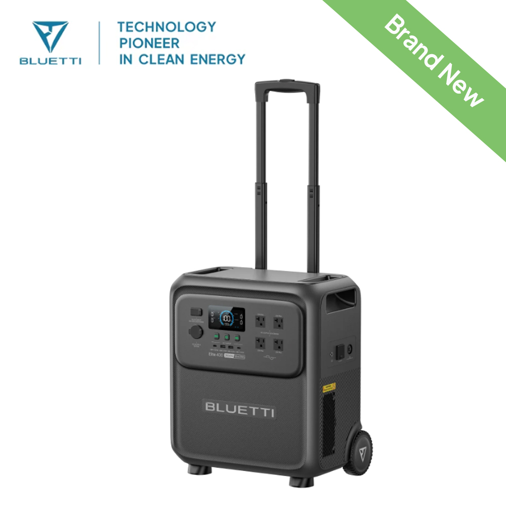 BLUETTI Elite 400 2600W 3840Wh – Solar Powered Charger recenzja i cena