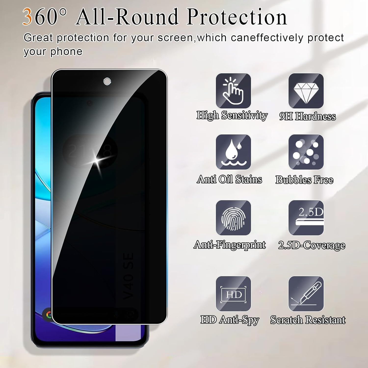 Dla VIVO V40 SE Anti Spy Szkło – Vivo V40 recenzja i cena