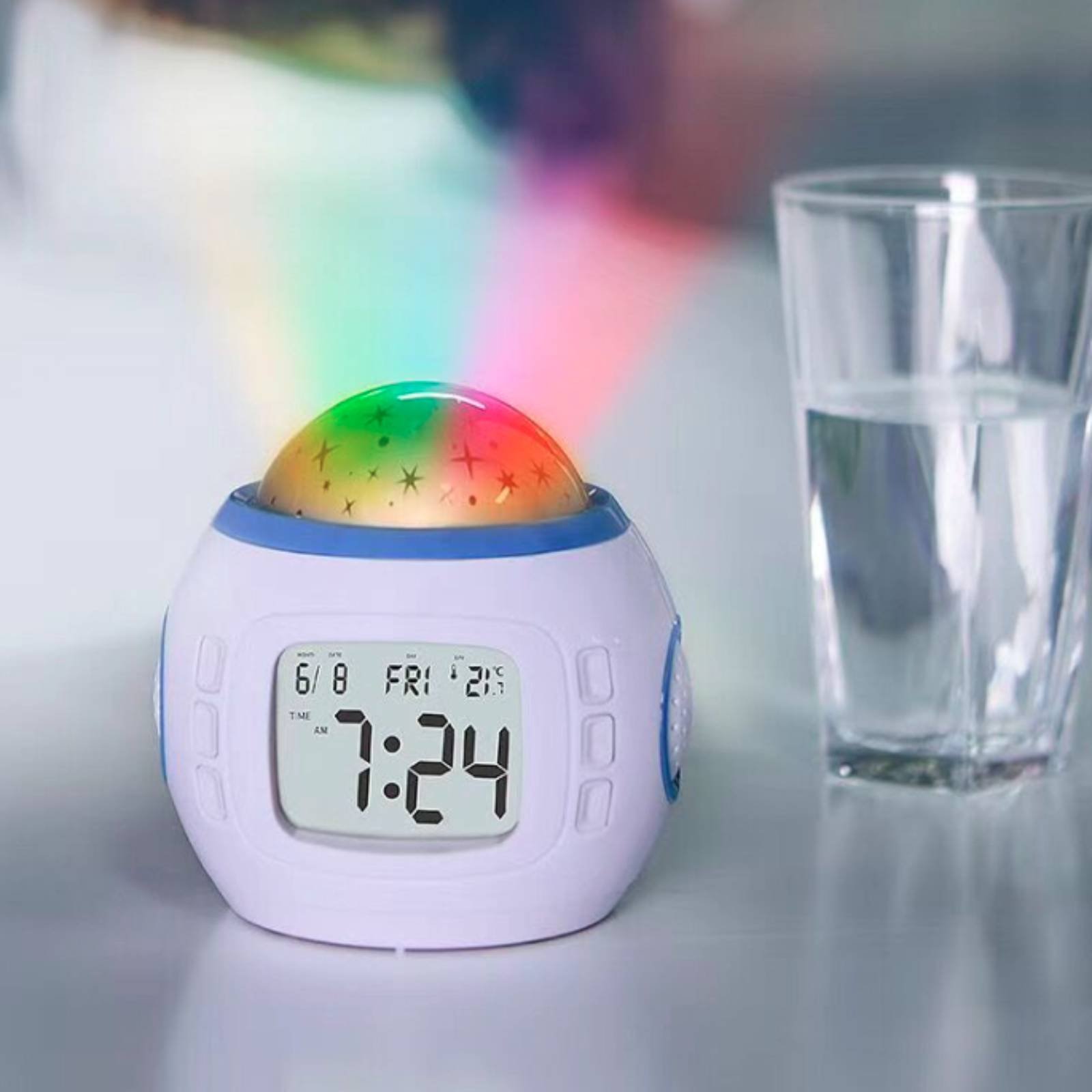 Zegar z projekcją nieba, alarm – Electronics And Gadgets G recenzja i cena
