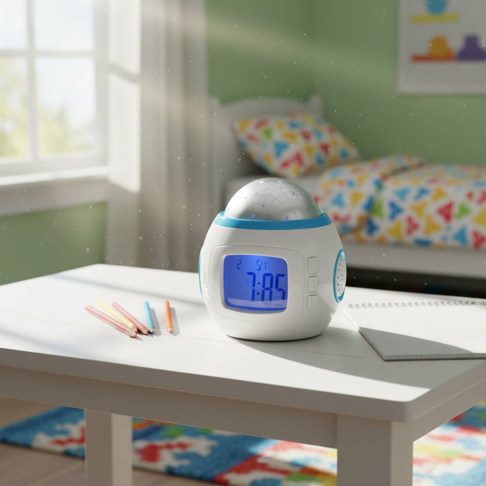 Zegar z projekcją nieba, alarm – Electronics And Gadgets G recenzja i cena