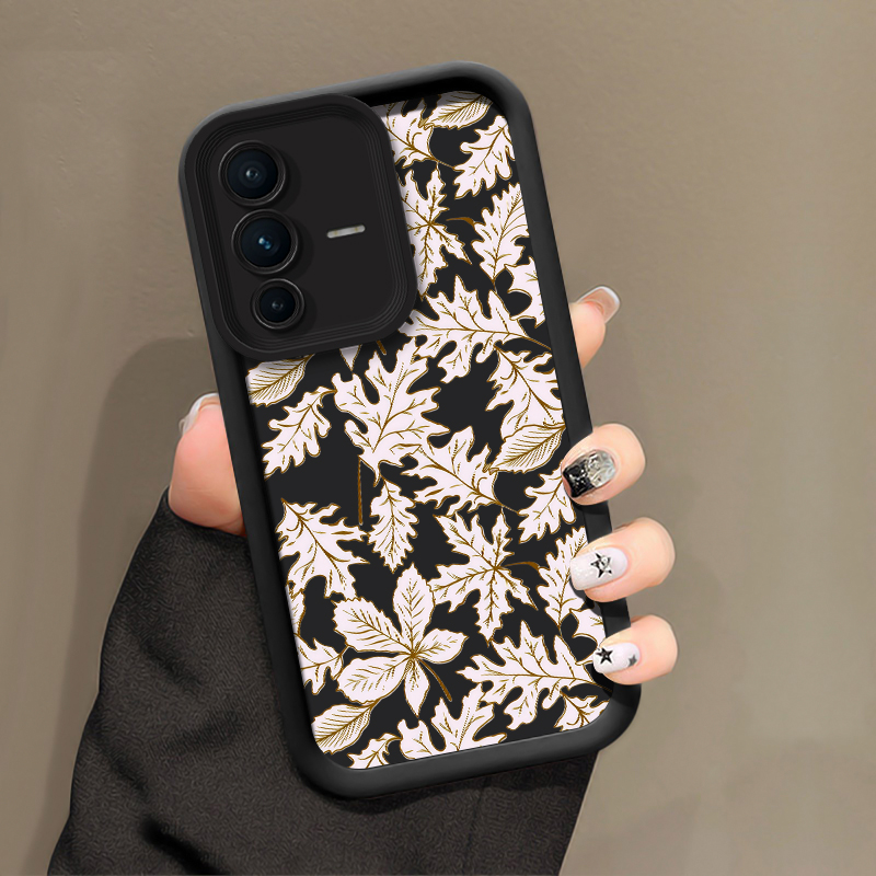 Etui na telefon z wzorem liści – Vivo V40 recenzja i cena