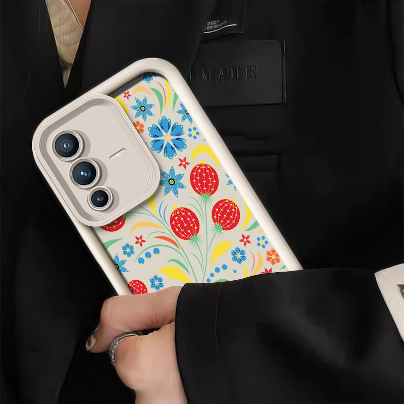 Etui na telefon z motywem kwia – Vivo V40 recenzja i cena